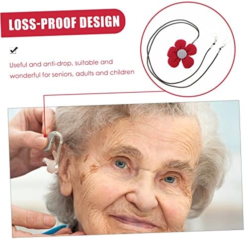 Boy Girl Hearing Aid Anti-Lost Strap Portable Hearing Aid Lanyard with Clip for Boy Girl and Seniors Lightweight Design