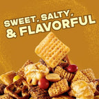 Chex Mix Turtle Snack Mix, Indulgent Snack Bag, Family Size, 13.5 oz