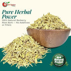 NY Spice Shop Barberry Root Bark - Cut & Sifted Dried Berberis Vulgaris Herb - Natural Plant-Based Ingredient Botanical Herb For Teas Tinctures & Herbal Blends (4 Ounce)