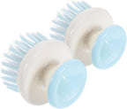 Zerodeko 2pcs Kitchen Dishwashing Brush with Handle, Mini Pot and Pan Scrub Brush, Plastic Bristles for Oil and Stain Removal, Household Cleaning Tool for Sink and Cookware