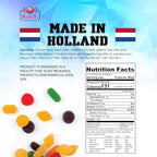 Gourmet English Style Wine Gums by RUS Candy Company, 2 Pack - 5.29 oz Each | Assorted Fruit Flavored Gummies | Imported Candy Treats (Wine Gum)