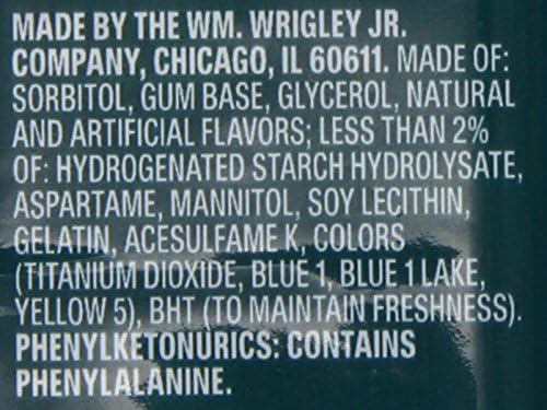 EXTRA Gum Polar Ice, Sugarfree Gum, 45 Ct, Bulk Mint Gum for Breath Refreshing, After Meals, Travel, and More