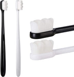 hongjin Extra Soft Toothbrush, Ultra Soft-bristled Adult Toothbrush Micro Nano 15000 Floss Bristle Good Cleaning Effect for Sensitive Teeth Oral Gum Recession