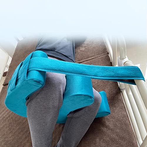 Generic Waterproof Bed Turn Over Aid Pad Assistant Turning Device Cushion for Elderly Side Lying Patient Nursing Products Sore Pad, Blue