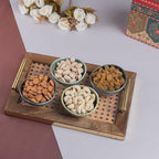 Ghasitaram Gifts Dry Fruit Box 800 gms (Multicolour,Rectangle)