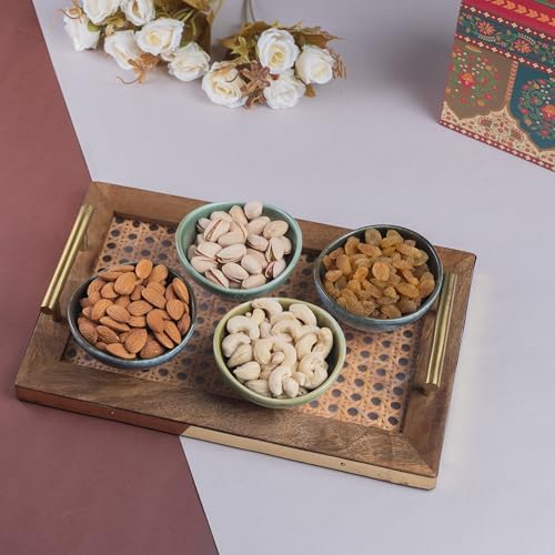Ghasitaram Gifts Dry Fruit Box 800 gms (Multicolour,Rectangle)