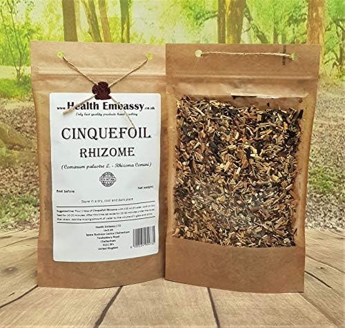 Health Embassy | Cinquefoil Rhizome | Comarum palustre L | Herbal Tea (100g)