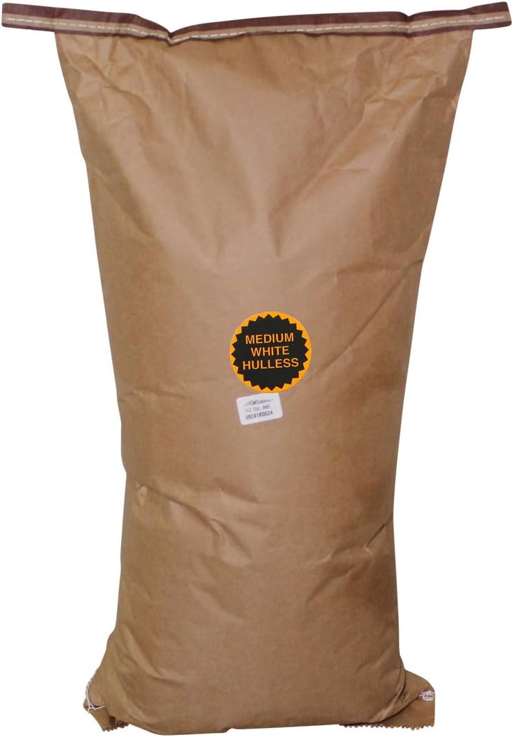 Amish Country Popcorn | 50 lbs Bag | Medium White Popcorn Kernels | Old Fashioned, Non-GMO and Gluten Free (Medium White - 50 lbs Bag)