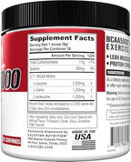 Evlution EVL BCAAs Amino Acids Powder - BCAA Powder Post Workout Recovery Drink and Stim Free Pre Workout Energy - 5g Branched Chain Amino Acids Supplement for Men - Cherry Limeade