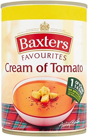 Baxters Favourites Cream Of Tomato Soup 400G Case Of 12