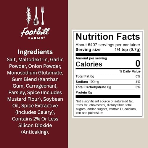 Foothill Farms Ranch Dressing Seasoning Mix, Blend of Tangy Herbs & Spices, Fresh-Made Taste, Thick, Rich & Creamy, 3 oz Pouch (Pack of 18)