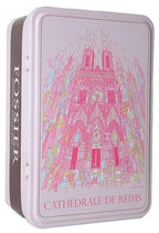 Maison Fossier - French Pink Biscuits of Reims (Cathedral Box - artist: Lemza) - 5.20oz/ 150gr
