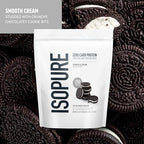Isopure Zero Carb 100% Pure Whey Isolate Protein Powder, Gluten Free, With Vitamins, Cookies & Cream, 25g Protein Per Serving, 1 Lb, 15 Servings (Packaging May Vary)