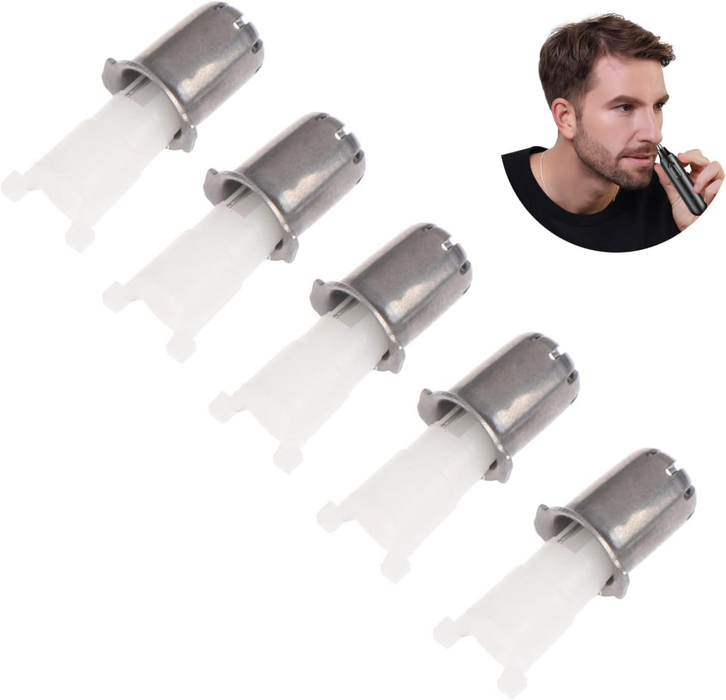 5 Pack Nose Hair Trimmer Replacement Head Repair Parts Electric Shaving Clipper Universal Cutter Blade for Razor Trimming Ear Eyebrow Hairs