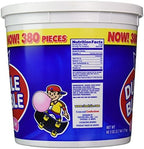 Dubble Bubble Tub, Original Flavor, 380-Count, 60.3 Oz(3.7 lb) (Pack of 2)
