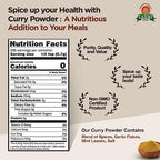 Laxmi Curry Powder 200gm (7oz) | Curry powder seasoning with a blend of spices | Non-GMO Product | For cooking and seasoning | Saves you time and energy