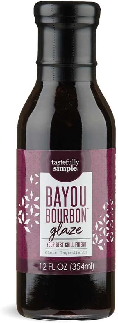 Tastefully Simple Bayou Bourbon Glaze, 12 Fluid Ounce