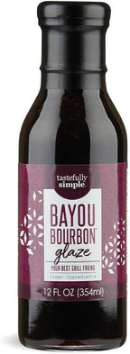 Tastefully Simple Bayou Bourbon Glaze, 12 Fluid Ounce