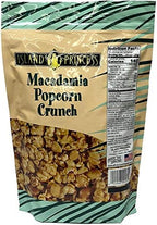 Island Princess Hawaiian Macadamia Nut Popcorn Crunch 16 oz. Bag