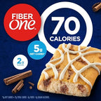 Fiber One 70 Calorie Soft Baked Bars, Cinnamon Coffee Cake, Mega Pack, 18 Ct, 16 oz