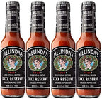 Melinda’s Special Reserve XXXXtra Habanero Hot Sauce - Gourmet Spicy Habanero Sauce - Made with Aged Peppers, Carrot, Onion & Garlic - Keto, Vegan, Gluten Free - 5oz, 4 Pack