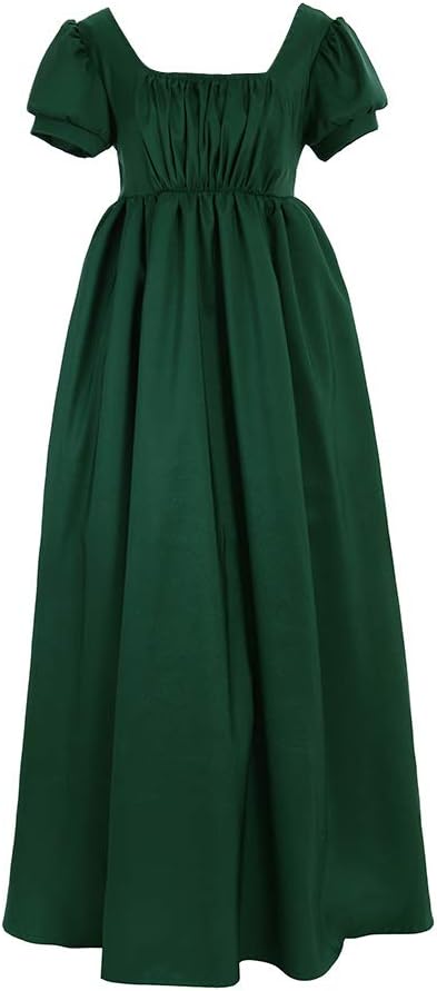 1791's lady Vintage Ball Dress Medieval Renaissance Tea Gown Jane Austen Dresses
