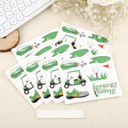 36pcs Golf Cupcake Toppers Kit, Trophy Golf Ball Shoes Carts Bag Lawn Cupcake Picks Golf Sports Themed Birthday Party Supplies Decorations Decor for Men Baby Shower Birthday Gatherings