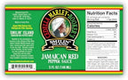 Smilin Island Jamaican Red Hot Sauce, Habanero, Naga Jolokia, Pineapple Blend, Spicy Pepper Sauce, Caribbean Flavor, Pineapple Habanero,(5oz Bottle)