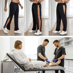 Post Surgery Tearaway Pants, Side Snap Pants for Fracture/Surgery Patients - Men's