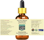 Pure Peru Balsam Essential Oil (Myroxylon pereirae) with Glass Dropper Steam Distilled (Pack of Two) 100ml X 2 (6.76 oz)