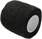 ETOPARS 10 X Self Adhesive Cohesive Wrap Bandages Strong Elastic First Aid Tape Black for Wrist Ankle Sport 2" X 5 Yards