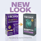Trojan Studded Bareskin Lubricated Condoms - 10 Count