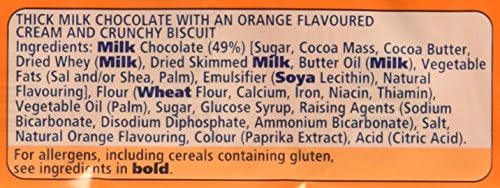 Club Bars Orange Chocolate Biscuits, 176 g
