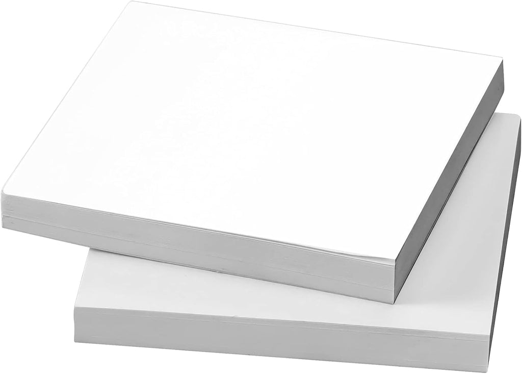 100 Sheets Dental Mixing Pads 2 Sides Paper 3"x3", Disposable Lab Mixing Papers Poly Coated for Dental Repairs & Fillings Material, Mixing Composites, Rubber Based and Silicate Materials