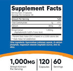 Nutricost Shilajit Capsules (1,000 mg Per Serving) (120 Capsules) - Shilajit Extract with Naturally Occuring Fulvic Acid, 60 Servings, Gluten Free, Non-GMO, Vegan Friendly Dietary Supplement