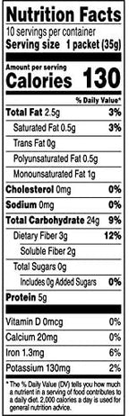 Quaker Instant Oatmeal, Gluten Free Original, Breakfast Cereal, 10 Packets