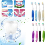 1pc Foldable Soft Hair Portable Toothbrush Travel Camping Hiking Outdoor