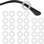 SMARTTOP 14 Pairs Eyeglass Ear Grips Sleeve Holder-Eyeglasses Ear Hooks -Comfort Anti-Slip glasses ear grip-For Kids and Adults Sunglasses, Reading Glasses, Sport Eyewear (Clear)