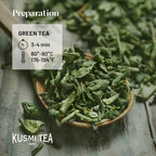 Kusmi Tea - Jasmine Green Tea - Organic Blend with Jasmine - Loose Leaf - Tin Box of 3.1 oz - Quantity for about 50 cups