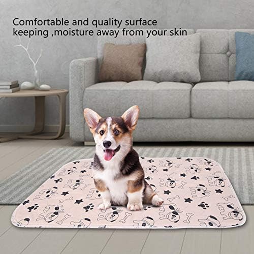 Dog Pee Pad, 3 Sizes Reusable Waterproof Puppy Dog Cat Pee Bed Pad Carpet Urine Pet Trainging Mat(40 * 60cm)