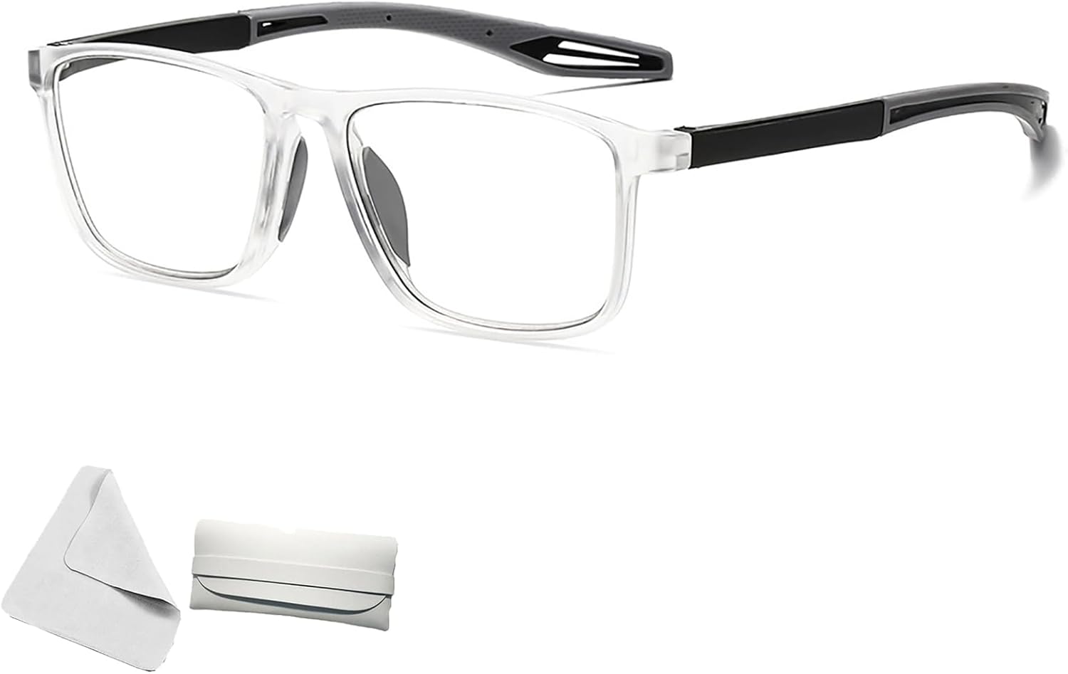 Sports Ultra-Light Anti-Blue Light Presbyopic Glasses, Sports Color-Changing Multi-focal Reading Glasses