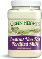 Instant Fortified Nonfat Milk Powder Jar 1.5 lbs - Proudly Made in America - Healthy Nourishing Essentials by Green Heights
