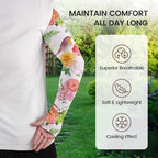 Gardening Sleeves Farm Sun Protection Arm Cooling Sleeves Thorn Proof Garden for Women Men with Thumb Hole