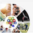 Self Adherent Wrap Tape Medical Cohesive Bandages Flexible Stretch Athletic Strong Elastic First Aid Tape for Sports Sprain Swelling and Soreness on Wrist and Ankle Colorful 12 Pack 2Inch X 5Yards