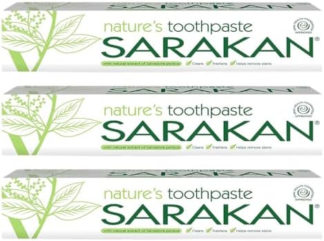 Sarakan Toothpaste - pack of 3