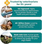 1TDC WorksSoWell Dual Action Hip and Joint Supplement for Dogs & Cats - for Large & Small Breed - Great for Oral Health, Stamina Recovery & Arthritis Pain Relief -60 ct