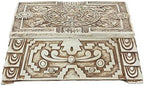 Ebros Gift Mexica Aztec Maya Solar Sun Gods and Goddesses Mesoamerican Calendar Jewelry Treasure Trinket Jewelry Box Figurine