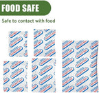 120 Packs 500CC Food Grade Oxygen Absorbers (10 Pack in Individual Vacuum Bag ) , Oxygen Absorbers For Long Term Food Storage with Oxygen Indicator , Works in Mylar Bags, Mason Jars, and Vacuum Bags