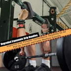 Pull Up Handles Neutral Grip: Portable Barbell Grip with 2 Detachable Straps for Cable Machine LAT Pull Down T-bar Row Deadlift Shrug