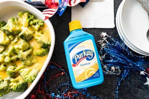 Parkay Margarine Squeeze Bottle 24 Total Ounces - Delicious and Convenient Butter Substitute - Includes Phoenix Rose Fridge Sticker